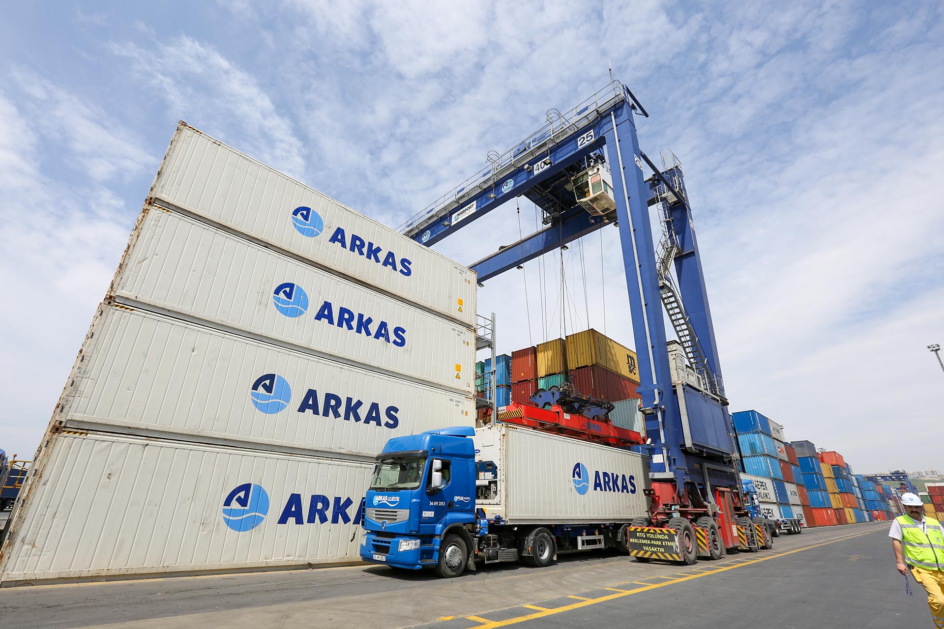 Аркас. Терминал Пасифик Лоджистик. Arkas. Arkas Logistics. Рефконтейнеры логистика.