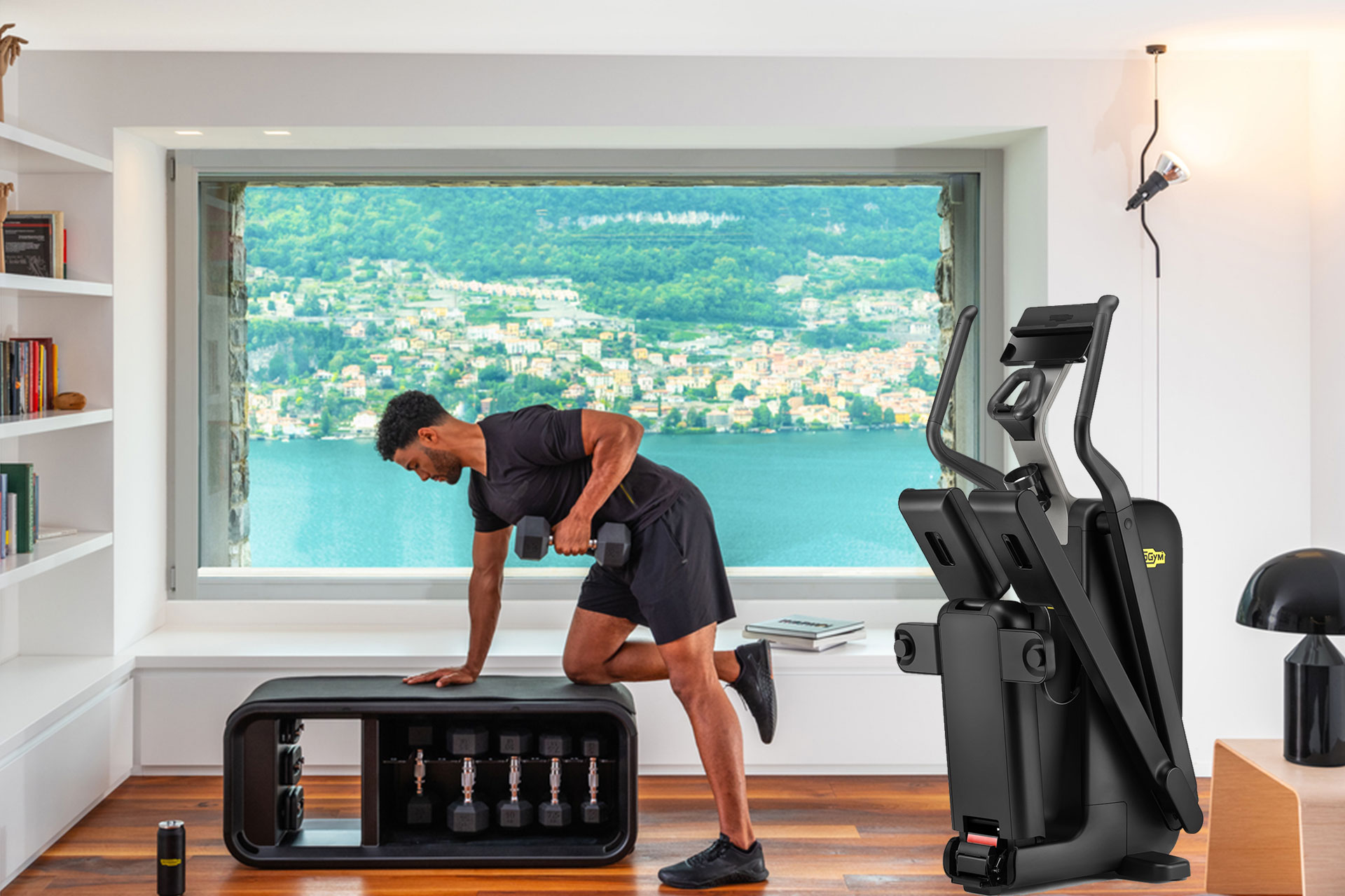 Technogym bench: the home workout bench